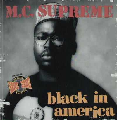 M.C. Supreme - Black In America (VG) (Vinyl LP)