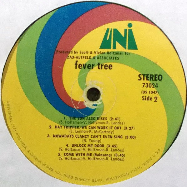 Fever Tree - Fever Tree (Vinyl, G+) (Vinyl LP)