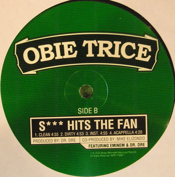 Obie Trice - Got Some Teeth / S*** Hits The Fan (VG+) (Vinyl LP)