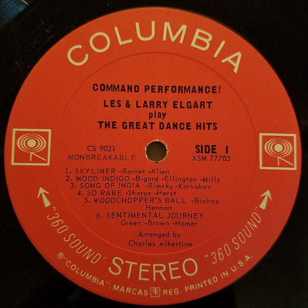 Elgart, Les & Larry - Command Performance! (VG+) (Vinyl LP)