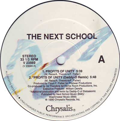 Next School - Profits Of Unity (VG+) (Vinyl LP)