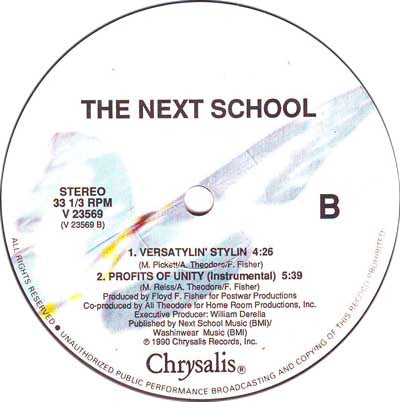 Next School - Profits Of Unity (VG+) (Vinyl LP)