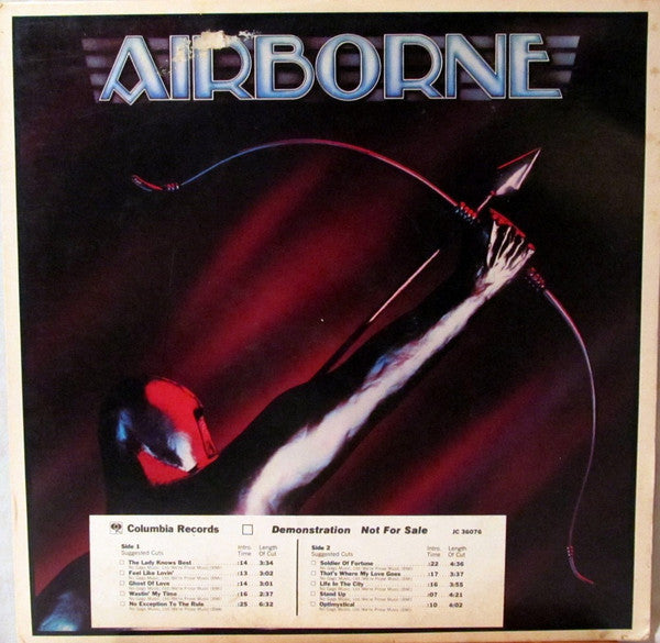 Airborne  - Airborne (VG) (Vinyl LP)