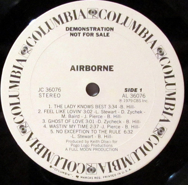 Airborne  - Airborne (VG) (Vinyl LP)