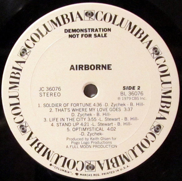 Airborne  - Airborne (VG) (Vinyl LP)