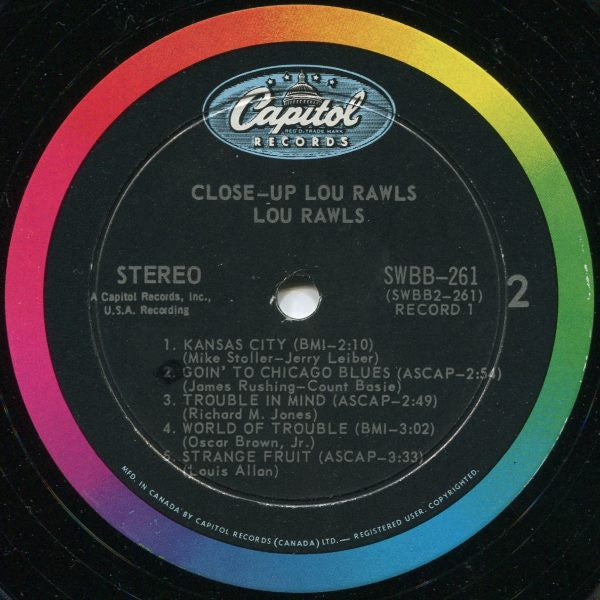 Rawls, Lou - Close-Up (VG) (Vinyl LP)