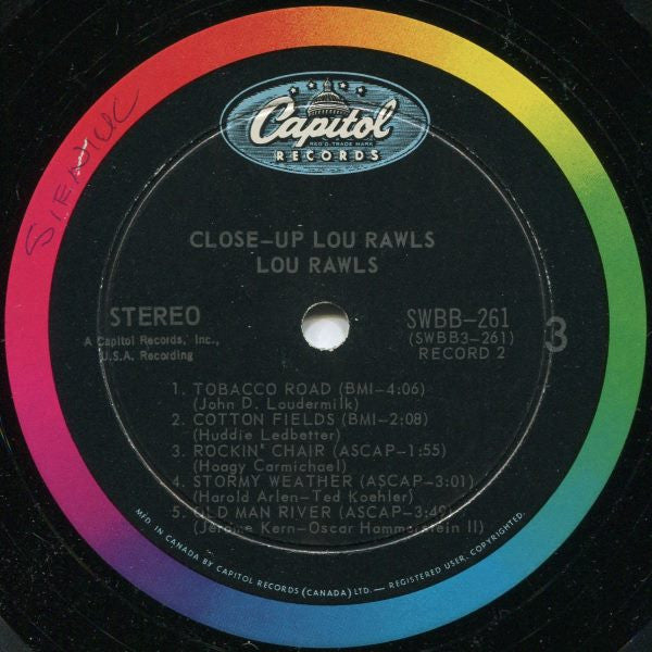 Rawls, Lou - Close-Up (VG) (Vinyl LP)