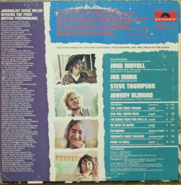 Mayall, John - The Turning Point (VG) (Vinyl LP)