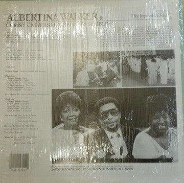 Walker, Albertina And The Christ Universal Temple Ensemble - The Impossible Dream (VG+) (Vinyl LP)