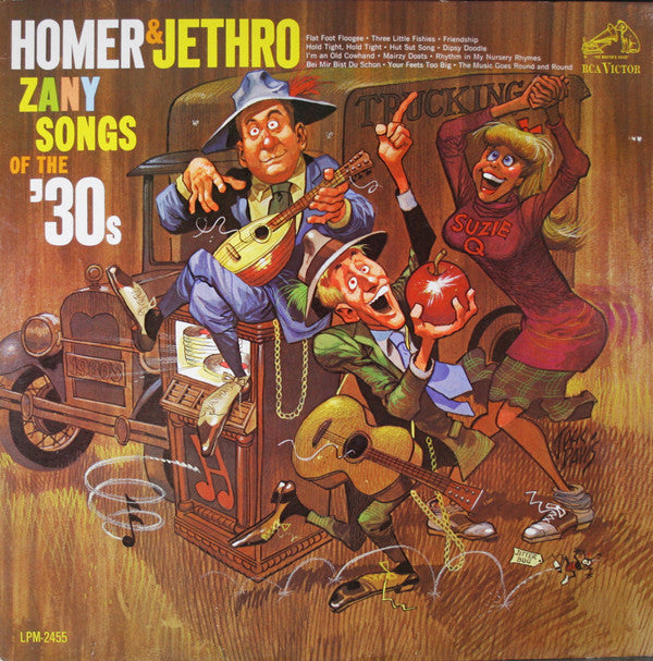 Homer & Jethro - Zany Songs Of The '30s (VG) (Vinyl LP)
