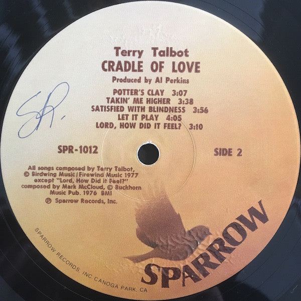 Talbot, Terry - Cradle Of Love (VG+) (Vinyl LP)