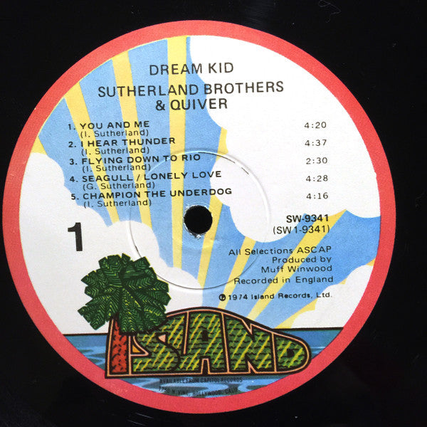 Sutherland Brothers & Quiver - Dream Kid  (Vinyl, VG+) (Vinyl LP)