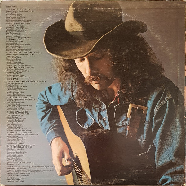 Post, Jim - Rattlesnake (VG+) (Vinyl LP)