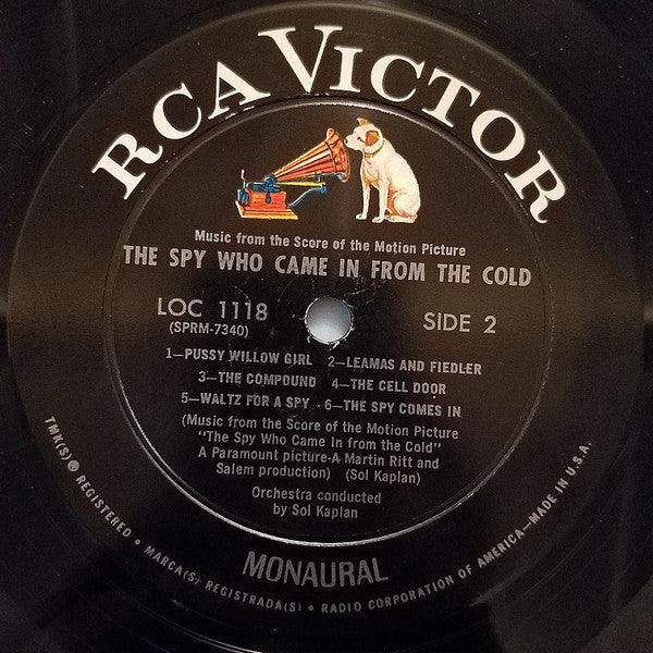 The Spy Who Came In From The Cold (Music From The Score Of The Motion Picture) (VG+) (Vinyl LP)