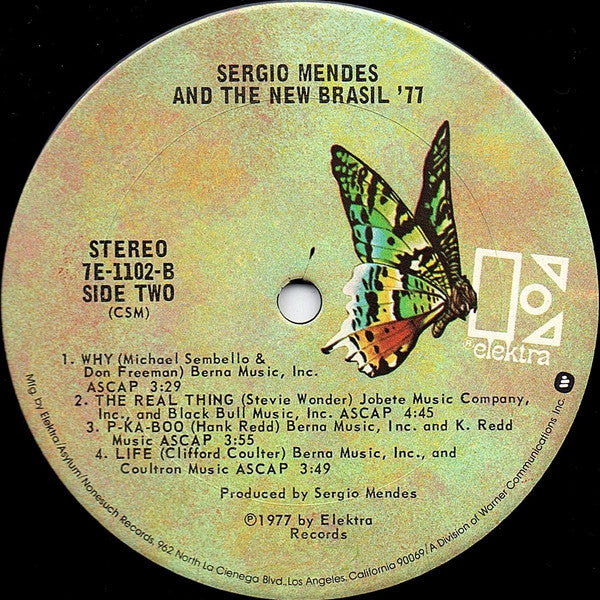 Mendes, Sergio & The New Brasil '77 - Sergio Mendes And The New Brasil '77 (VG+) (Vinyl LP)