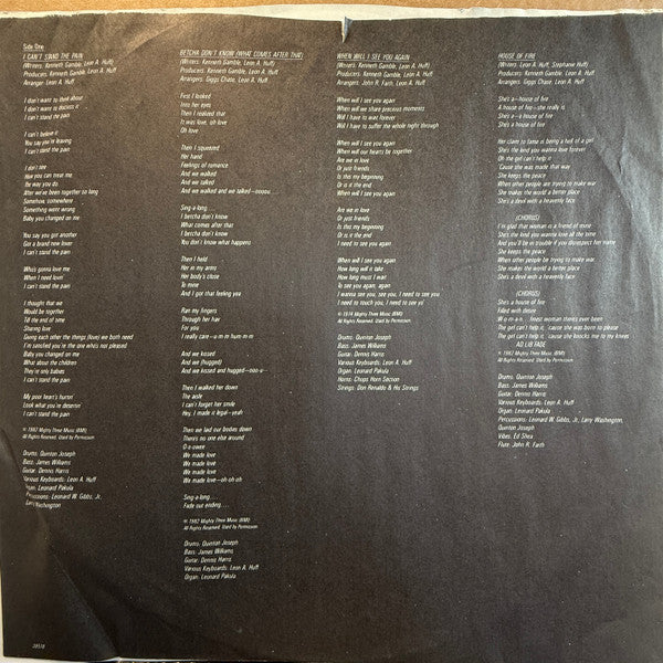 O'Jays - When Will I See You Again (VG+) (Vinyl LP)