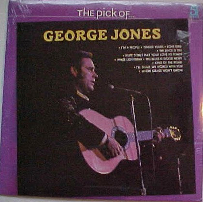 Jones, George - The Pick Of George Jones (Vinyl, VG+) (Vinyl LP)
