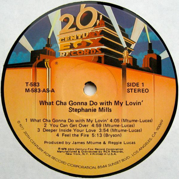 Mills, Stephanie - What Cha Gonna Do With My Lovin' (VG+) (Vinyl LP)