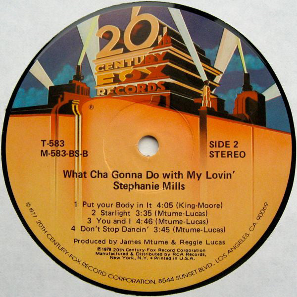 Mills, Stephanie - What Cha Gonna Do With My Lovin' (VG+) (Vinyl LP)