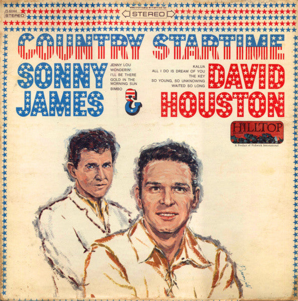Houston, David / Sonny James - Country Startime (VG) (Vinyl LP)