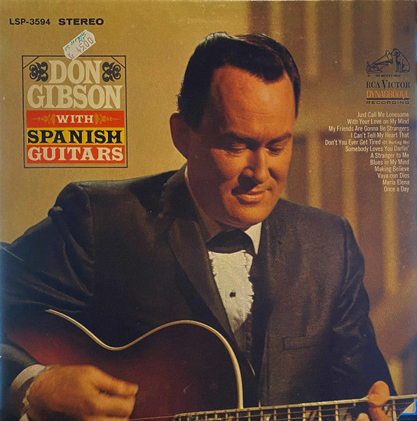 Gibson, Don - Don Gibson With Spanish Guitars (VG+) (Vinyl LP)