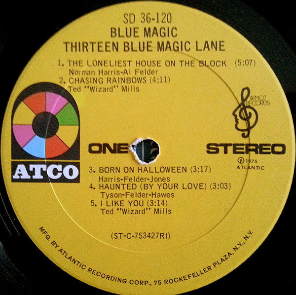 Blue Magic - Thirteen Blue Magic Lane (Vinyl, VG) (Vinyl LP)