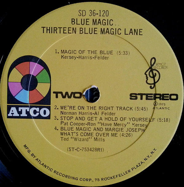 Blue Magic - Thirteen Blue Magic Lane (Vinyl, VG) (Vinyl LP)