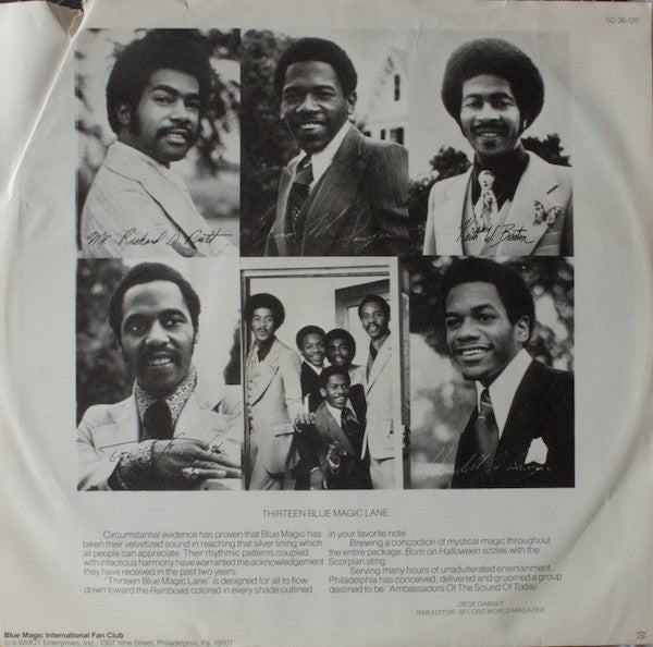Blue Magic - Thirteen Blue Magic Lane (Vinyl, VG) (Vinyl LP)