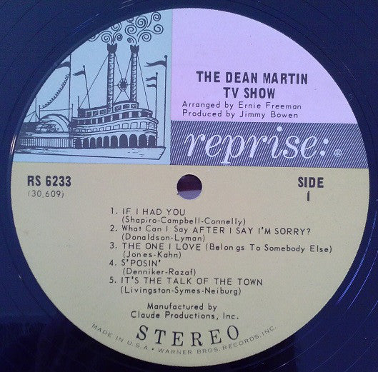 Martin, Dean - The Dean Martin Television Show (VG+) (Vinyl LP)