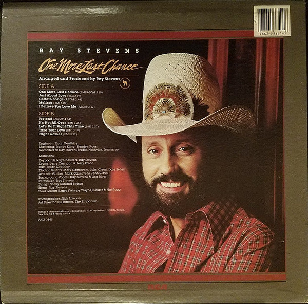 Stevens, Ray - One More Last Chance (VG+) (Vinyl LP)