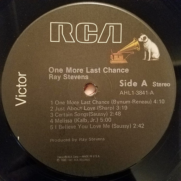 Stevens, Ray - One More Last Chance (VG+) (Vinyl LP)