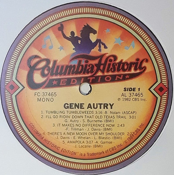 Autry, Gene - Gene Autry (Vinyl, VG+) (Vinyl LP)