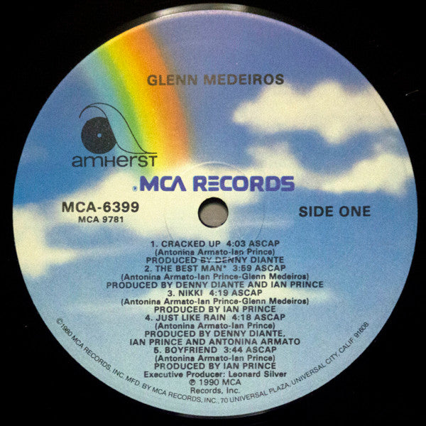 Medeiros, Glenn - Glenn Medeiros (VG+) (Vinyl LP)
