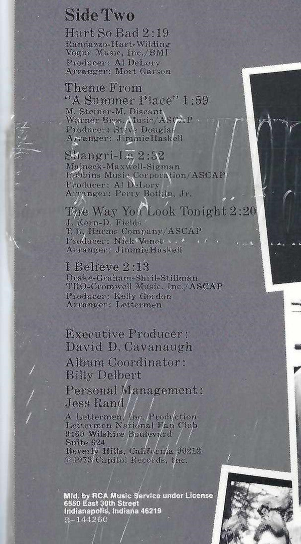 Lettermen - All-Time Greatest Hits (M) (Vinyl LP)