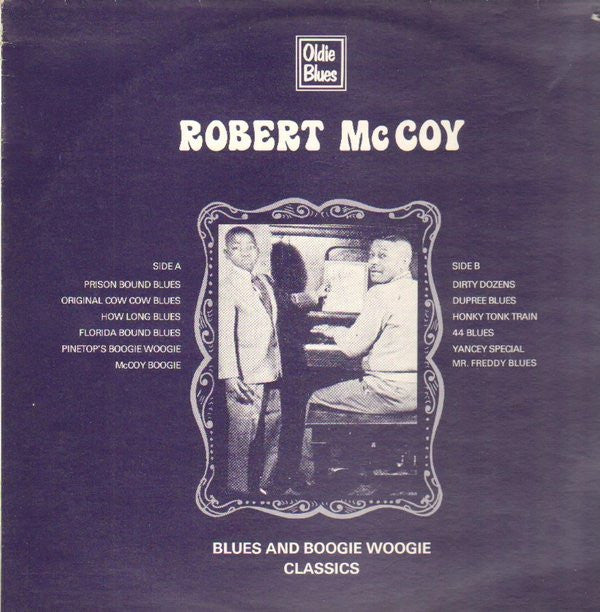 McCoy, Robert  - Blues And Boogie Woogie Classics (VG+) (Vinyl LP)