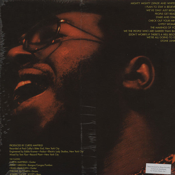 Mayfield, Curtis - Curtis / Live! (Vinyl, VG+) (Vinyl LP)