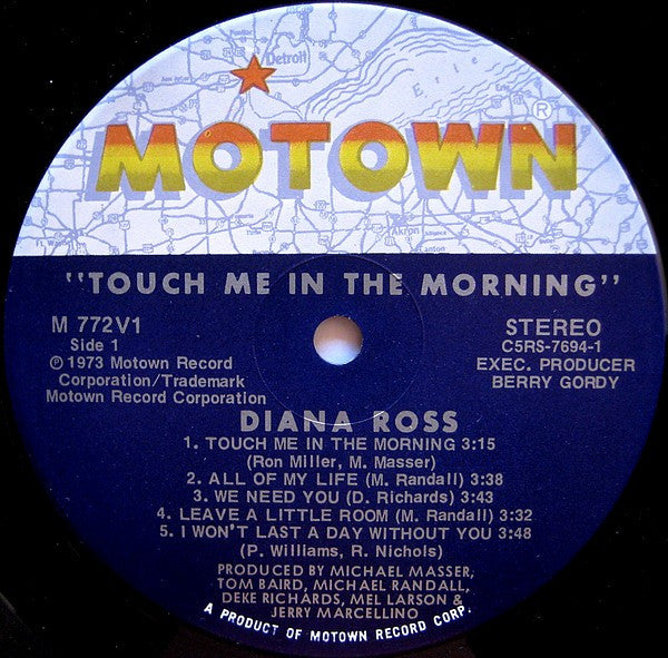 Ross, Diana - Touch Me In The Morning (Vinyl, VG) (Vinyl LP)