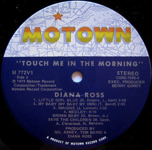 Ross, Diana - Touch Me In The Morning (Vinyl, VG) (Vinyl LP)