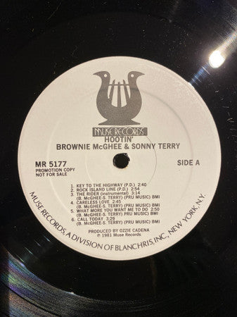 Terry, Sonny & Brownie Mcghee - Hootin' (Vinyl, VG+) (Vinyl LP)