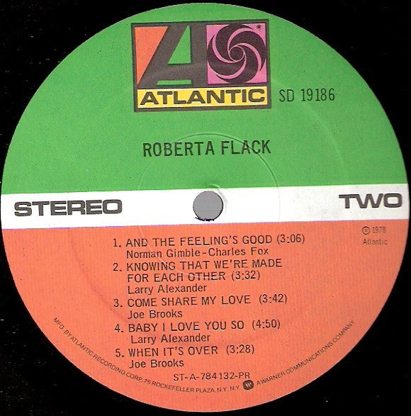 Flack, Roberta - Roberta Flack (Vinyl, VG) (Vinyl LP)