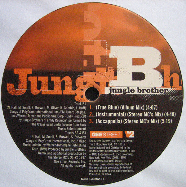 Jungle Brothers - Jungle Brother (VG+) (Vinyl LP)