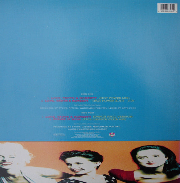 Bananarama - Love, Truth & Honesty (VG+) (Vinyl LP)