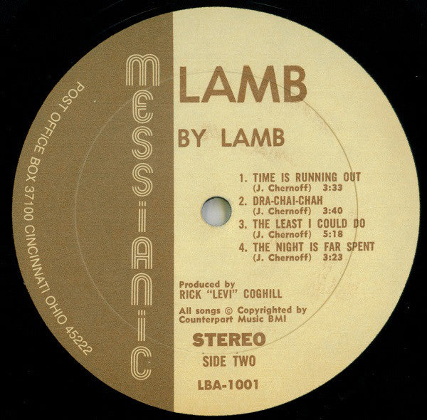 Lamb - Lamb (VG) (Vinyl LP)