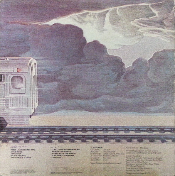 Foreigner - Foreigner (Vinyl, VG+) (Vinyl LP)