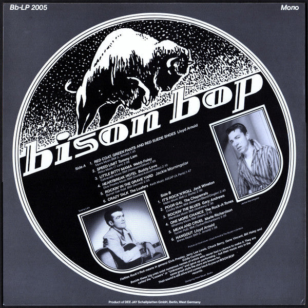 Various - Bison Bop: The Bop That Never Stopped - For A Real Rockin' Cat Volume 3 (NM or M-) (Vinyl LP)