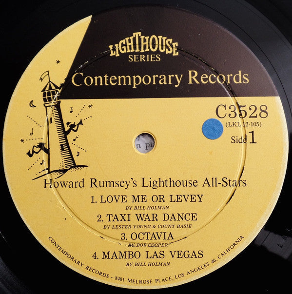 Rumsey's, Howard Lighthouse All-Stars - Music For Lighthousekeeping (Vinyl, VG+) (Vinyl LP)