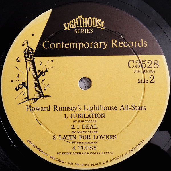 Rumsey's, Howard Lighthouse All-Stars - Music For Lighthousekeeping (Vinyl, VG+) (Vinyl LP)