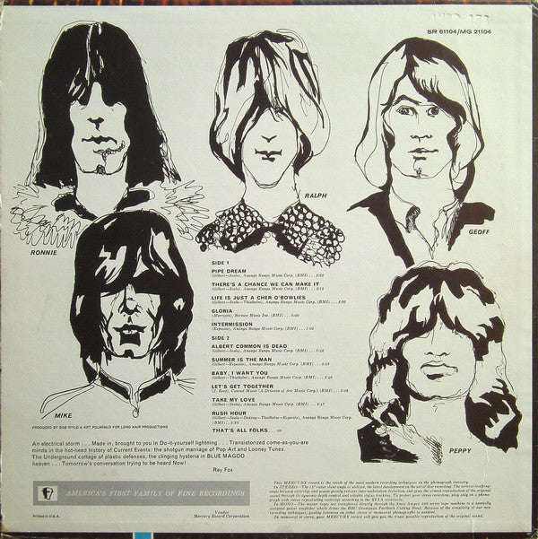 Blues Magoos - Electric Comic Book (VG) (Vinyl LP)