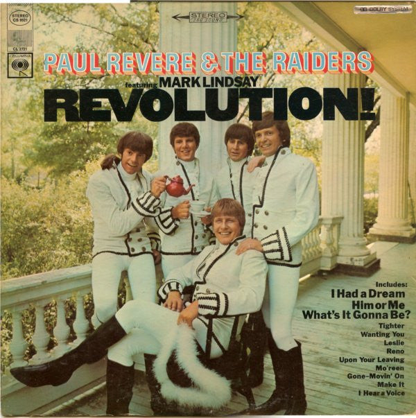 Revere, Paul & The Raiders Featuring Mark Lindsay - Revolution! (VG+) (Vinyl LP)