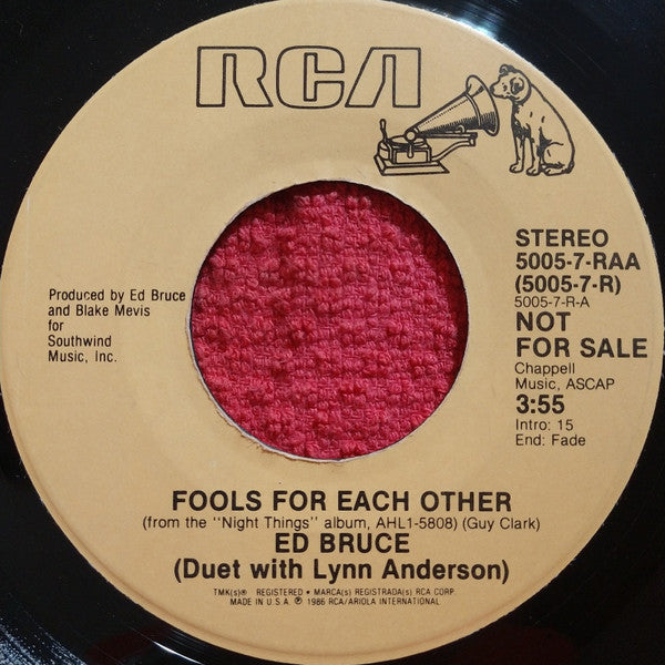 Bruce, Ed - Fool's For Each Other (VG+) (Vinyl LP)